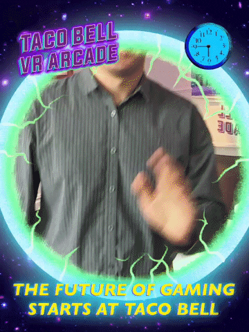 vrarcade GIF by Taco Bell VR Arcade