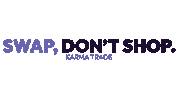 karmatrade karma thrift swap consignment Sticker