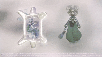 Charm: Pure Escape, charcoal charm bag