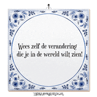 Nl Wijsheid Sticker by Tegelspreuken.nl