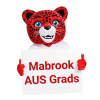 Aus Sticker by American University of Sharjah