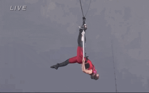 Nik Wallenda Highwire GIF by Volcano Live! with Nik Wallenda
