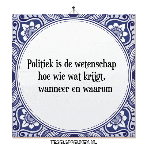 Wijsheid Spreuk Sticker by Tegelspreuken.nl