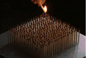 on fire wow GIF