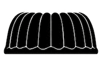 pottenpannencz laska forma pottenpannen nordicware Sticker