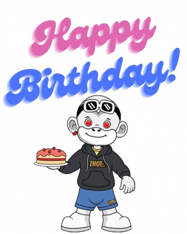 Happy Birthday GIF by Zhot