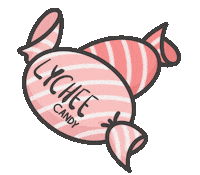 Halloween Candy Sticker by Lychee the Label