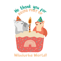 Happy Party Sticker by Wiwiurka