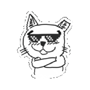 Cry Smile Sticker