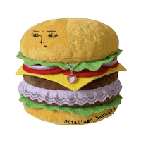 Brunch Hamburger Sticker