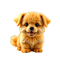 Dog Puppy Sticker by Omer Studios