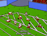 episode 11 football players warming up GIF