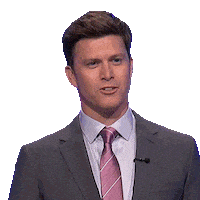 Colin Jost Sticker by Jeopardy!