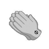 Happy Black White Sticker by MSQLN