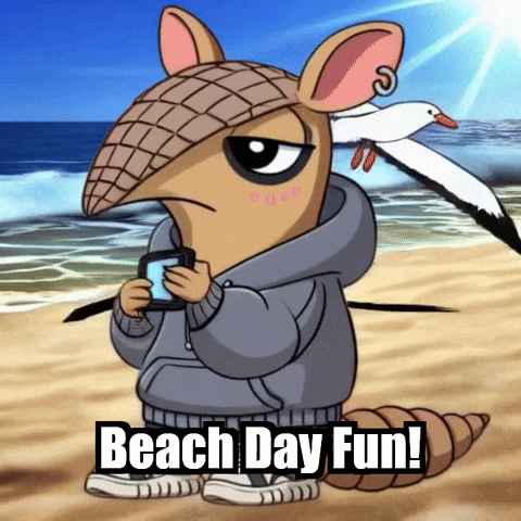 Summer Beach GIF by Chillo Dillo