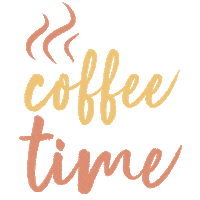 Coffee Time Love Sticker