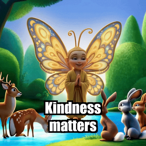 Peace Wisdom GIF by BuddhaFlyJourney