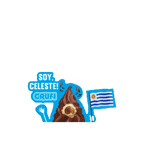 crufi_helados giphygifmaker futbol uruguay rico Sticker