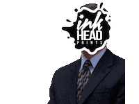 Funny Sticker by InkHead Prints