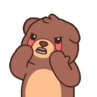 Teddy Bear Omg Sticker by BEARISH