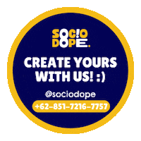 sociodope sociodope jasa sticker gif instagram jasa filter instagram digital creative technology Sticker