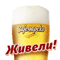 pivo nazdravlje Sticker by Zaječarsko