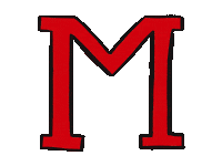 MelissaISD red red melissa cardinals melissa isd red red spirit Sticker