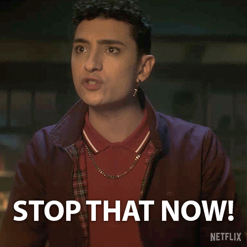 Stop That GIF by NETFLIX