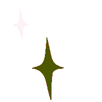 New Year Star Sticker