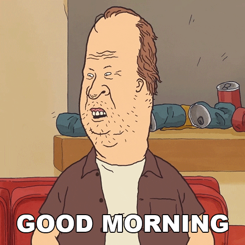 Good Morning Hello GIF by Paramount+