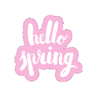 Spring Break Flowers Sticker