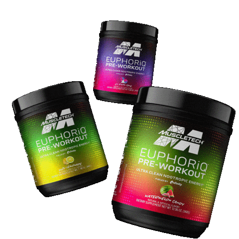 muscletech fitness workout tech energy Sticker