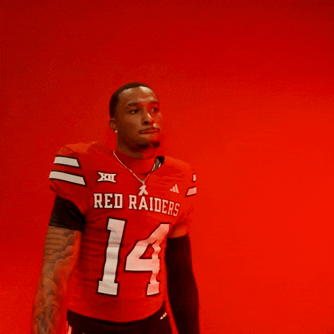 Micah Hudson GIF by Texas Tech Football