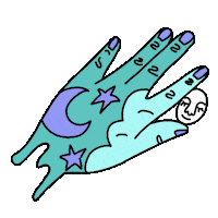 Night Stars Sticker
