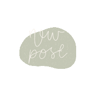 New Post Boho Sticker