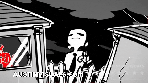 therealsparks giphygifmaker animation musicvideo austinvisuals GIF