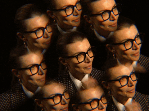Glasses Smile GIF by GIPHY IRL