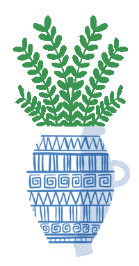Plant Pot Home Sticker by Bett Norris
