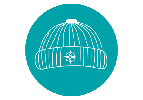 Deichrebellen giphyupload mütze dithmarschen deich Sticker