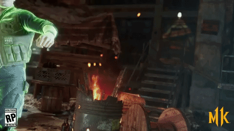johnny cage intro GIF by Mortal Kombat 11