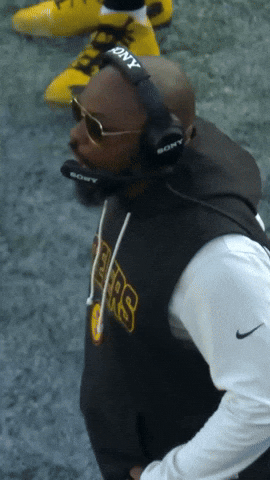 Excited Mike Tomlin GIF by Pittsburgh Steelers