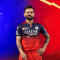 Happy Virat Kohli GIF by Royal Challengers Bengaluru