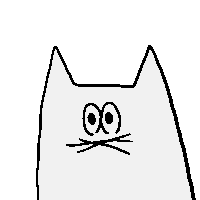 Cat ねこ Sticker by Gunmaunofficial