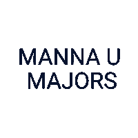mannauniversity majors manna u majors manna u manna university majors Sticker