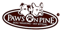 paws_on_pine frenchie french bulldog dog walking dog walker Sticker