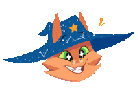 Crunchys_art wrynn magical mishaps astarius Sticker