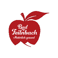 BadFeilnbach apple bad bayern bavaria Sticker