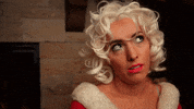 LorenaLeigh christmas eyes shine eye roll GIF