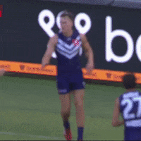 Brennan Cox Afl GIF by Fremantle Dockers