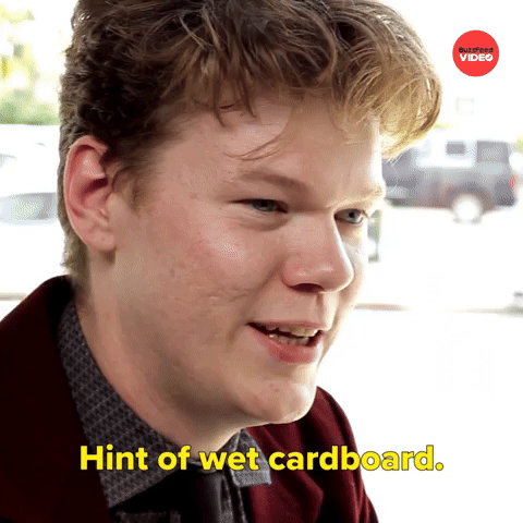Hint of Wet Cardboard